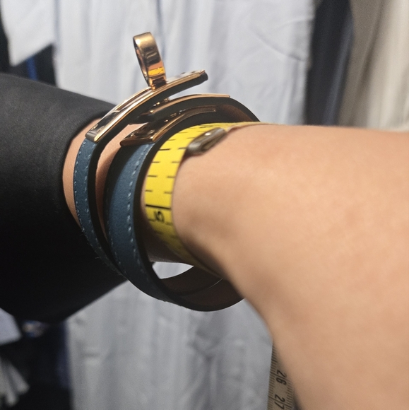 Hermes Kelly Double tour bracelet swift convert with gold hardware - Picture 10 of 13